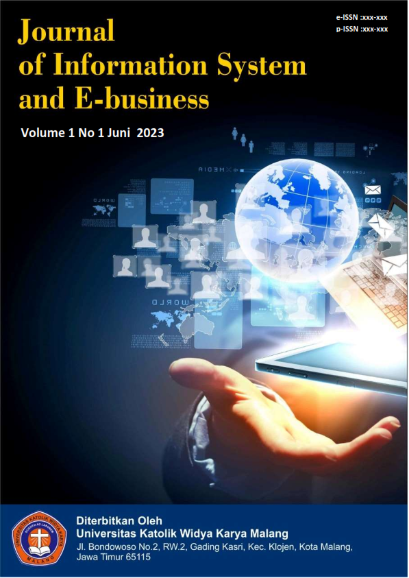 					View Vol. 1 No. 1 (2023): Juni : Journal of Information System and E-business
				
