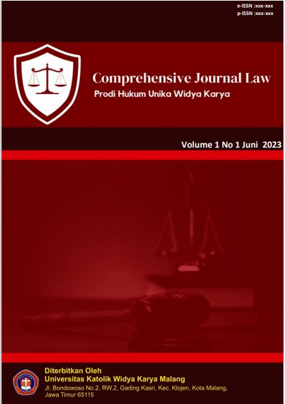 					View Vol. 1 No. 1 (2023): Juni, Comprehensive Journal Law
				